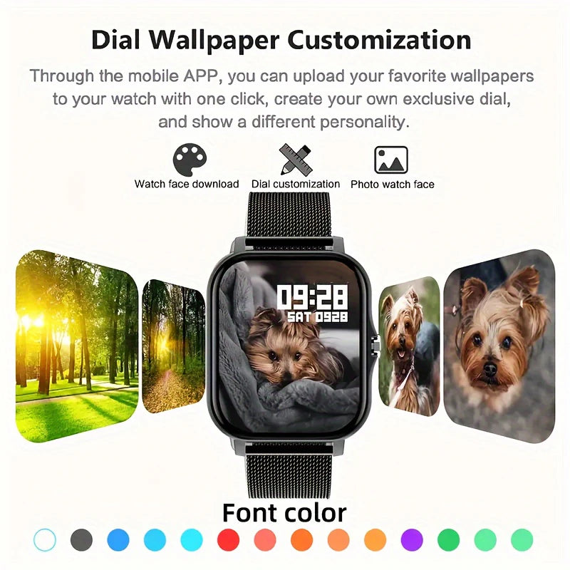 Xiaomi Smart Watch – Waterproof Fitness Tracker with Heart Rate Monitor