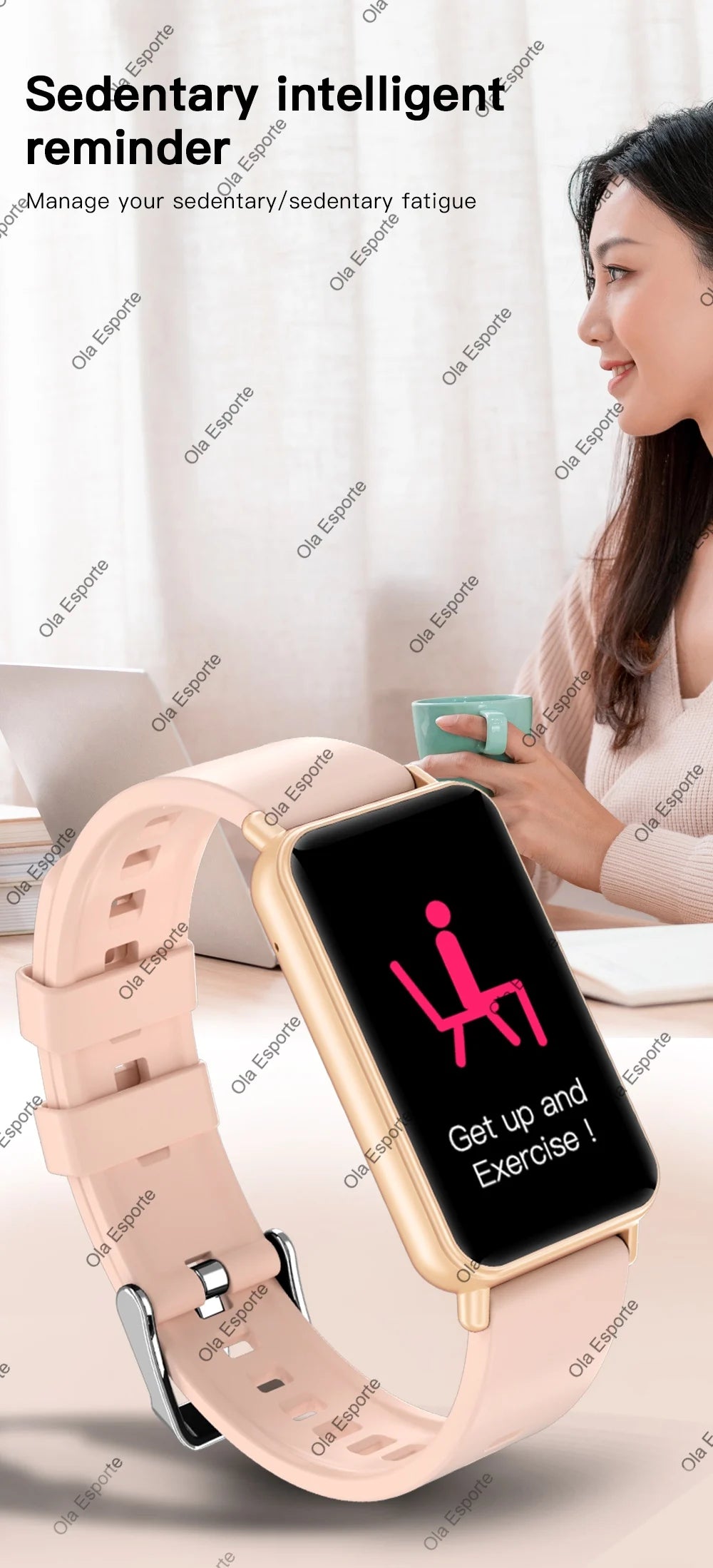 2025 Smart Bracelet – Heart Rate Monitor, Fitness Tracker & Bluetooth Call