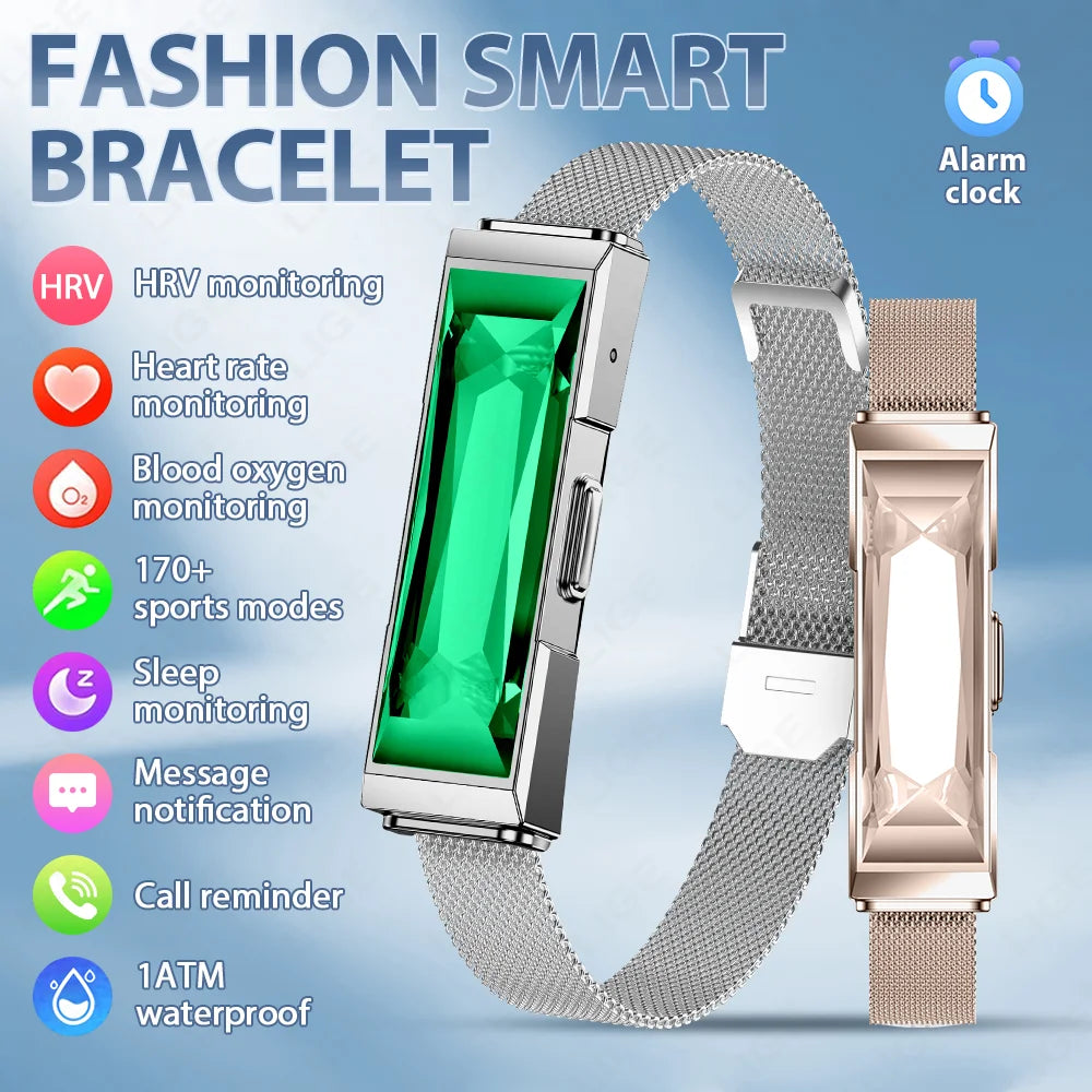 LIGE Smart Fitness Tracker – Heart Rate & SpO₂ Smart Bracelet