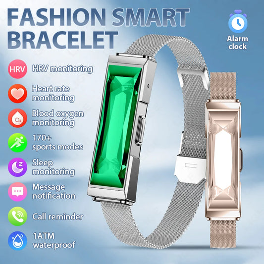LIGE Smart Fitness Tracker – Heart Rate & SpO₂ Smart Bracelet