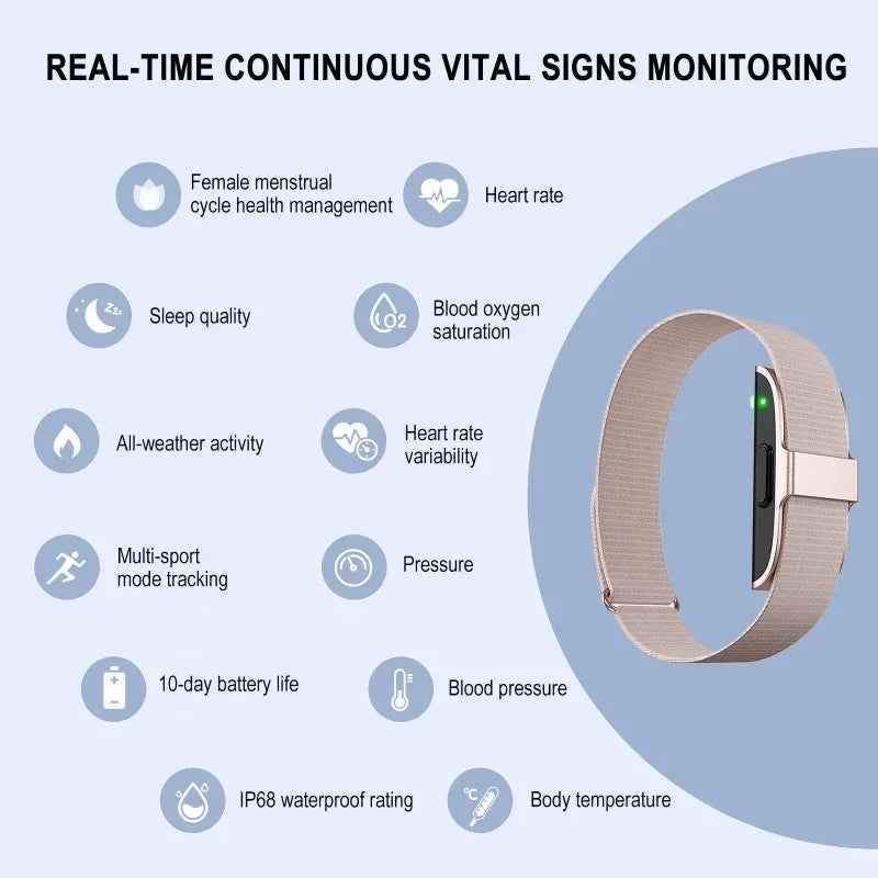 2208A Smart Bracelet – Heart Rate & Blood Pressure Fitness Tracker