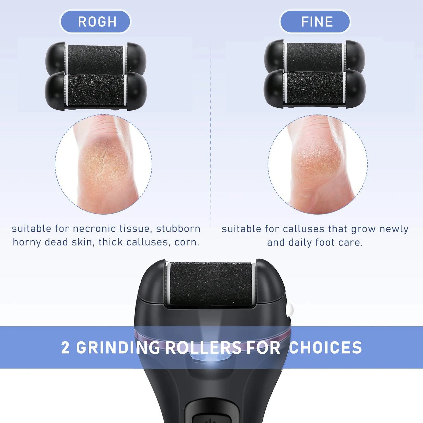 Foot File – Professional Callus Remover and Pedicure Tool for Heels and Hard Skin