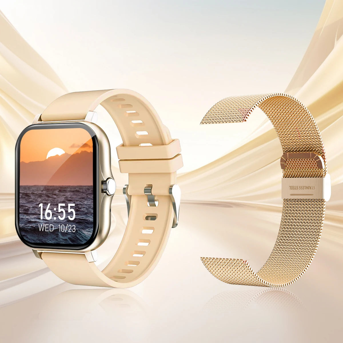 Smart Watch – Wireless Calling & Fitness Tracker for iPhone & Android