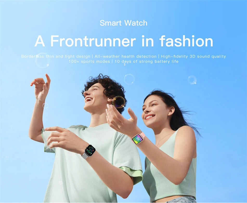 Xiaomi 2025 Smart Watch – Bluetooth Call & Fitness Tracker, IP68 Waterproof