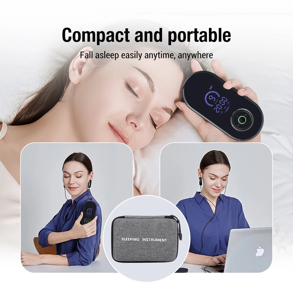 Ear Clip CES Therapy Device – Pulse Sleep & Anxiety Aid