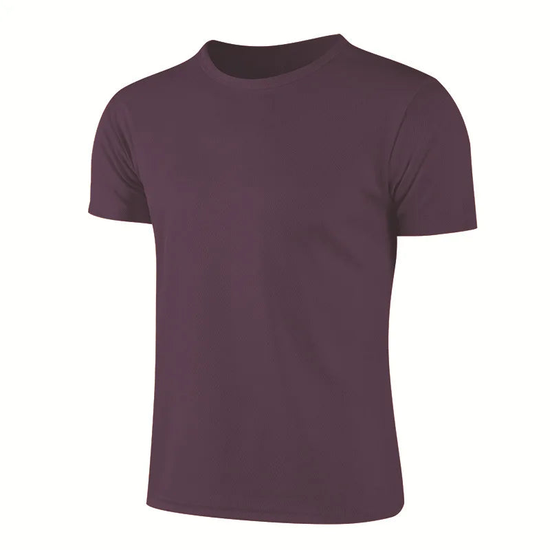 Men’s Quick-Dry Sport T-Shirt – Short Sleeve Gym & Running Fitness Shirt
