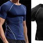 Men’s Running T-Shirt – Quick Dry Sports Top for Gym, Fitness, Football, and Summer Training