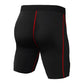Men’s Compression Shorts – Quick Dry Training Tights for Running, Gym, and Fitness