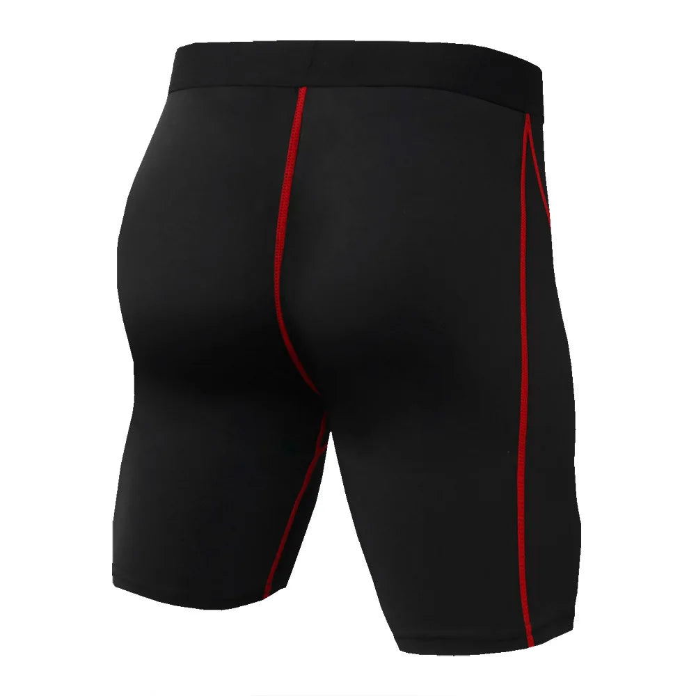 Men’s Compression Shorts – Quick Dry Training Tights for Running, Gym, and Fitness