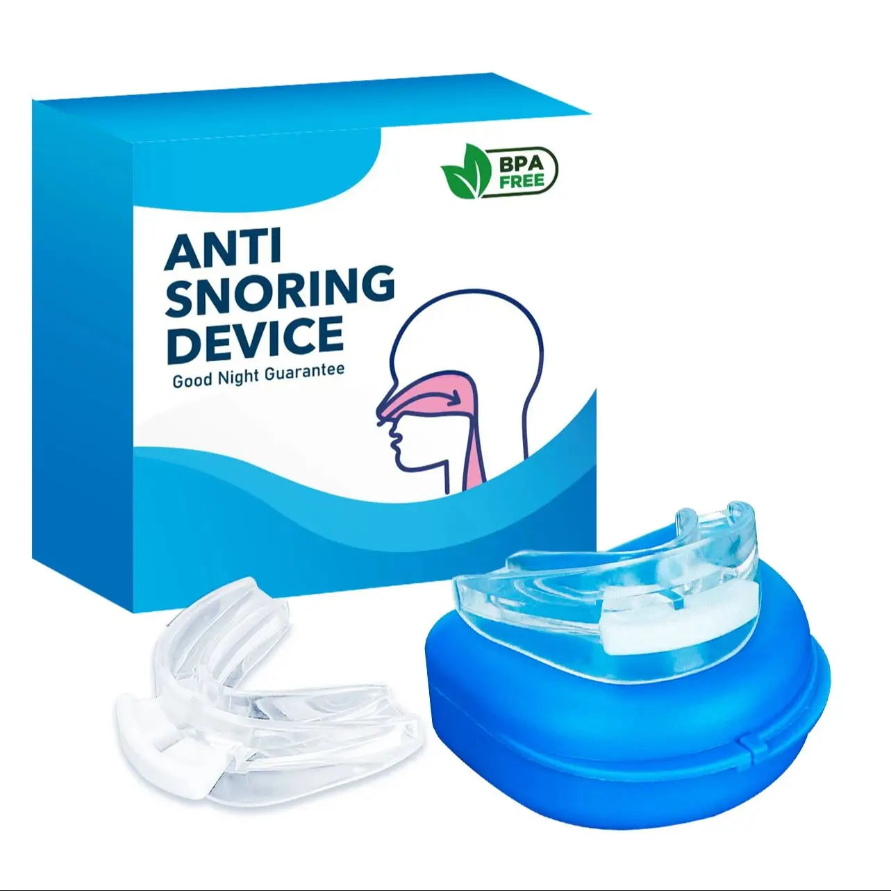 Anti-Snoring Mouth Guard – Stop Grinding & Improve Sleep