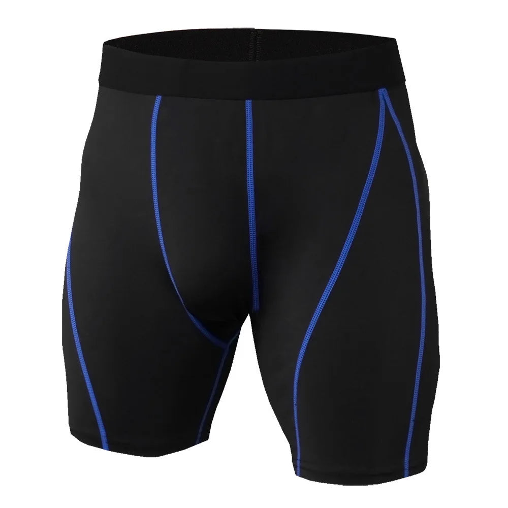 Men’s Compression Shorts – Quick Dry Training Tights for Running, Gym, and Fitness