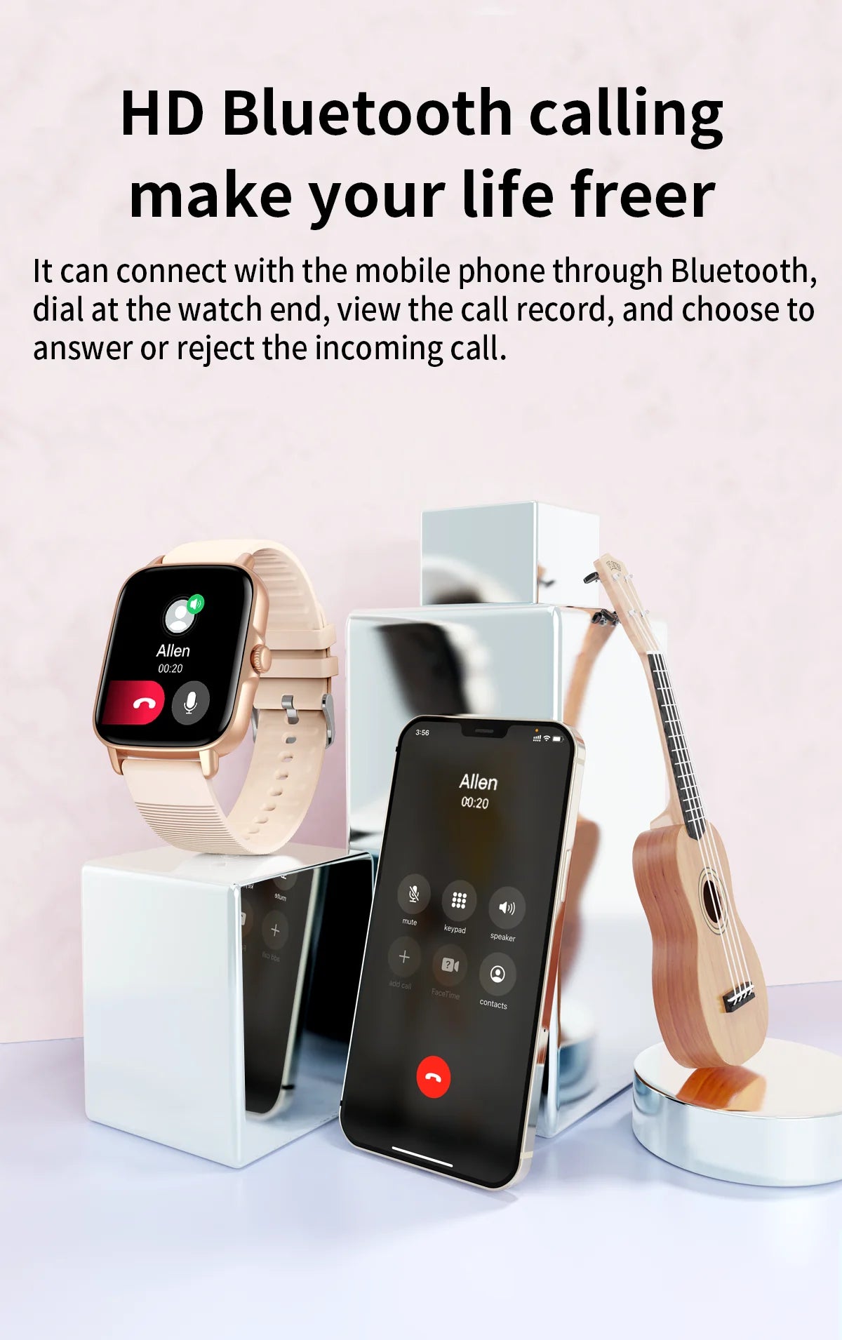 EIGIIS 2025 Smart Watch – Fitness Tracker with Heart Rate & Sleep Monitor