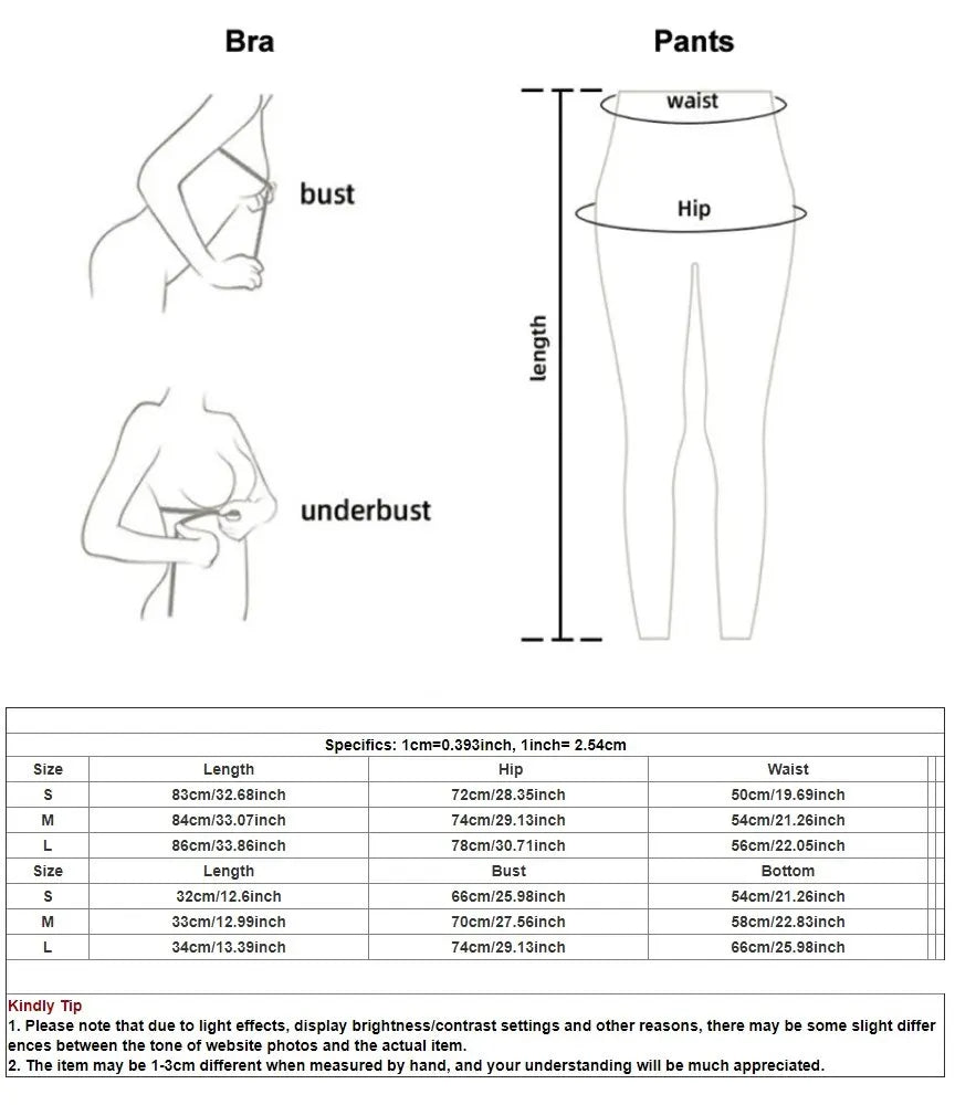 Women’s Two-Piece Yoga Set – Sports Bra and Leggings/Shorts Workout Outfit for Fitness and Gym