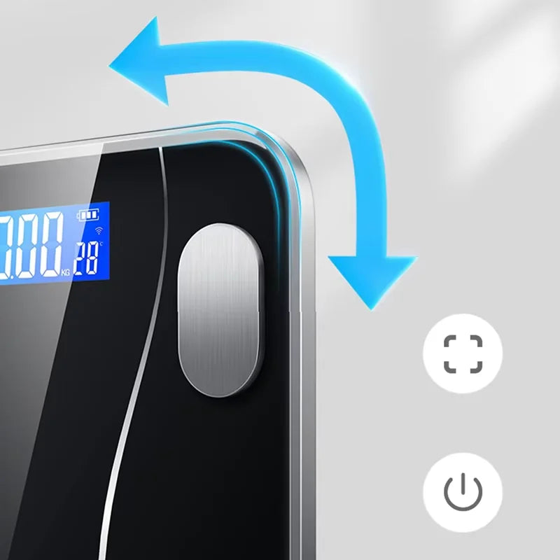 High-Precision Smart Body Fat Scale – Bluetooth Weight & Fitness Tracker
