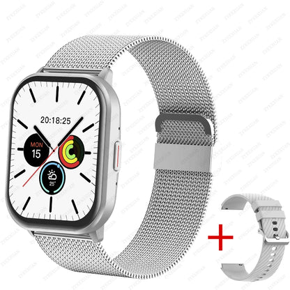2024 Smart Watch – Heart Rate & Blood Pressure Fitness Tracker with Bluetooth Call