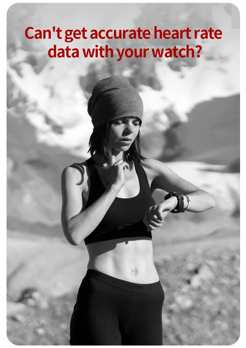 XOSS X2 Pro Heart Rate Monitor – Rechargeable Fitness Sensor with Data Storage