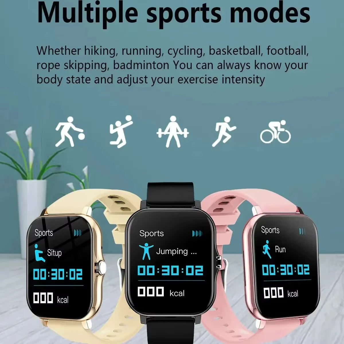 Xiaomi Smart Watch – Waterproof Fitness Tracker with Heart Rate Monitor