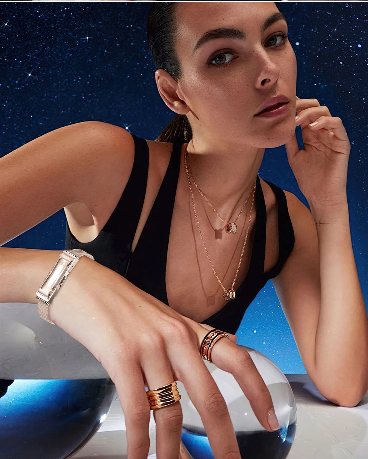 LIGE Smart Fitness Tracker – Heart Rate & SpO₂ Smart Bracelet