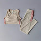 Women’s 2-Piece Yoga Set – High-Waist Leggings and Sports Bra Workout Suit for Gym & Fitness