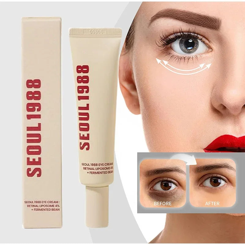 Korean 1988 Retinol Face Serum – Black Ginseng, Niacinamide & Vitamin C Anti-Aging Ampoule for Firming and Wrinkle Care