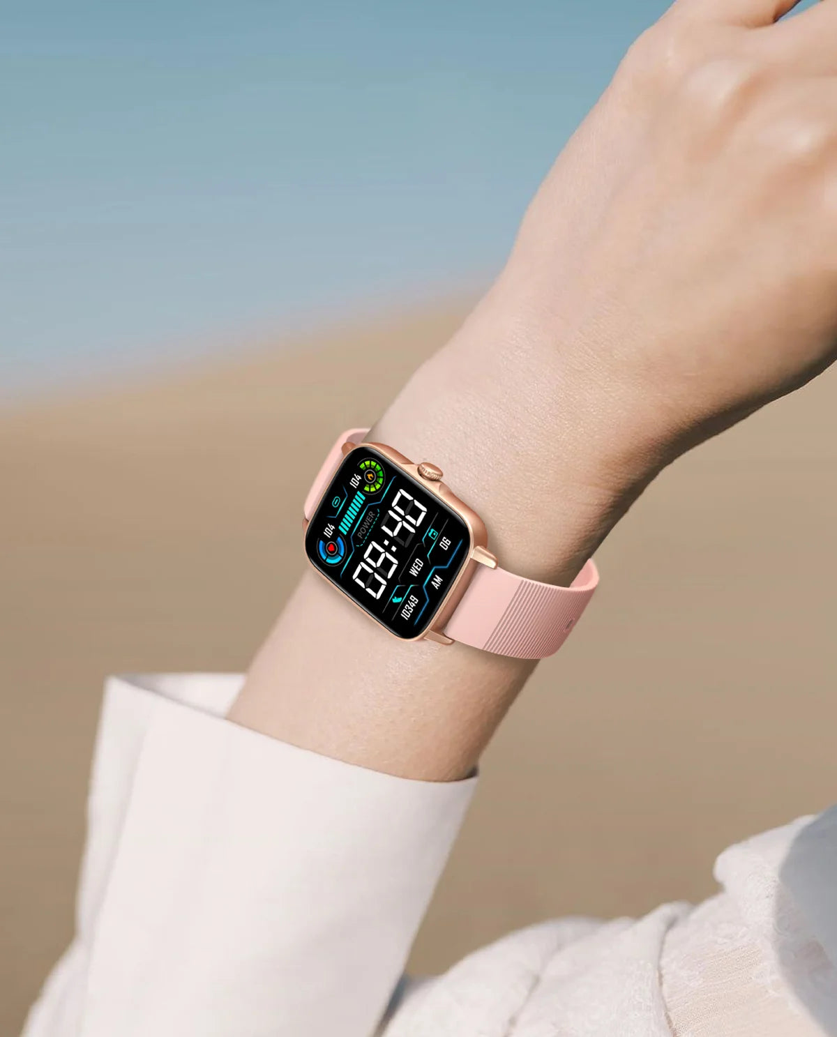 EIGIIS 2025 Smart Watch – Fitness Tracker with Heart Rate & Sleep Monitor