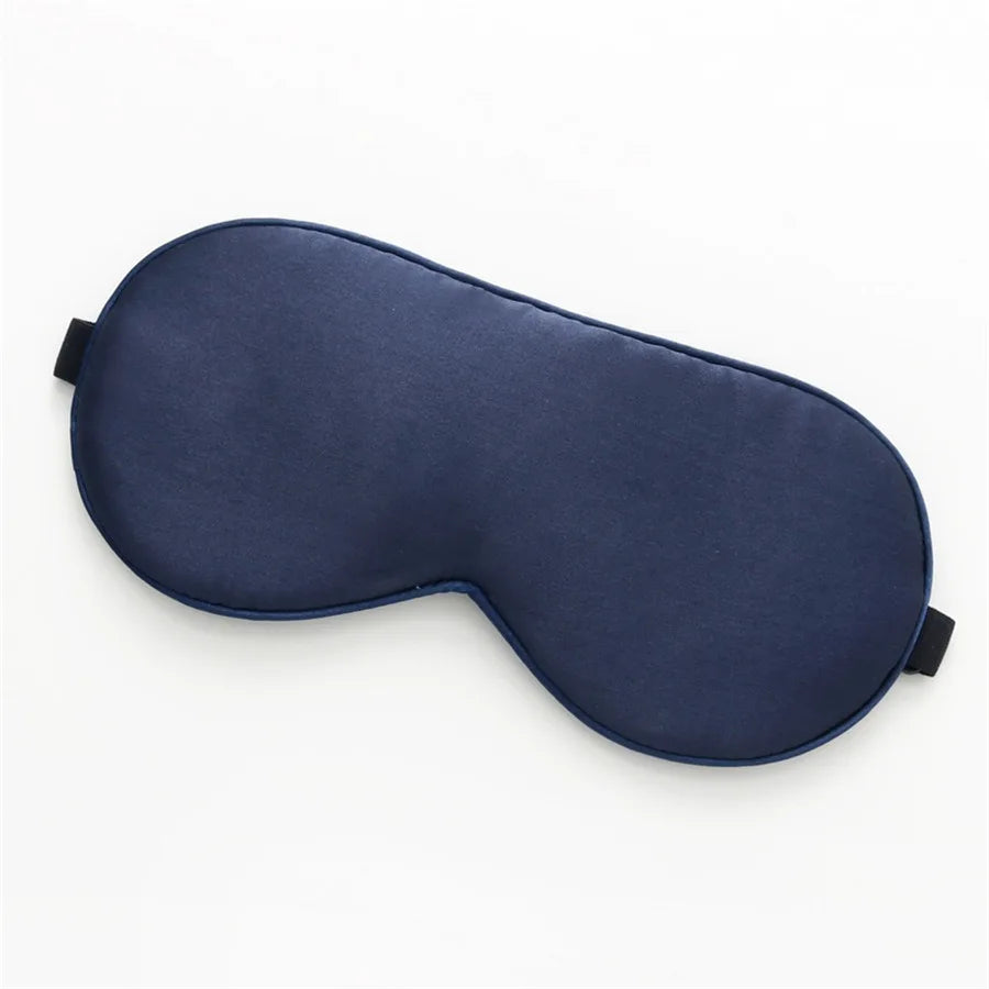 100% Silk Sleep Mask – Natural Eye Mask with Adjustable Strap