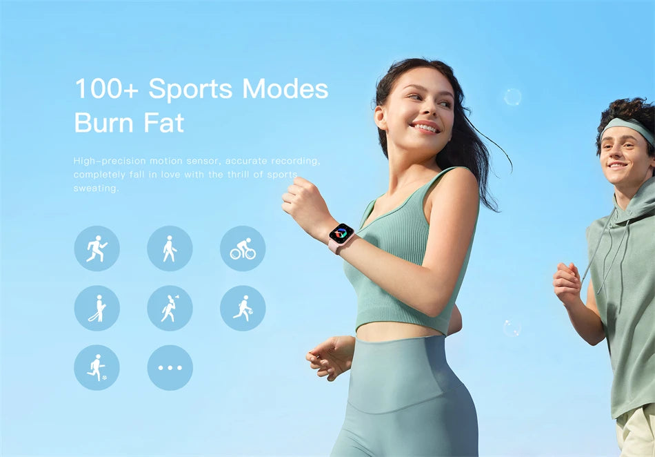 Xiaomi 2025 Smart Watch – Bluetooth Call & Fitness Tracker, IP68 Waterproof