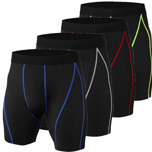 Men’s Compression Shorts – Quick Dry Training Tights for Running, Gym, and Fitness