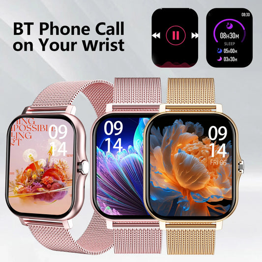 Smart Watch – Wireless Calling & Fitness Tracker for iPhone & Android