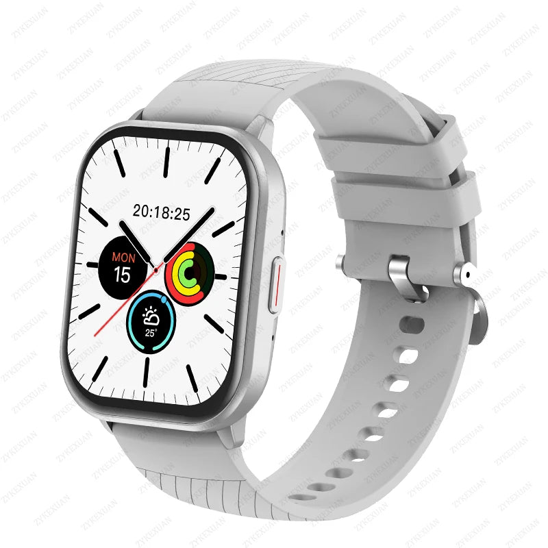 2024 Smart Watch – Heart Rate & Blood Pressure Fitness Tracker with Bluetooth Call