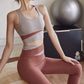 Women’s Two-Piece Yoga Set – Sports Bra and Leggings/Shorts Workout Outfit for Fitness and Gym