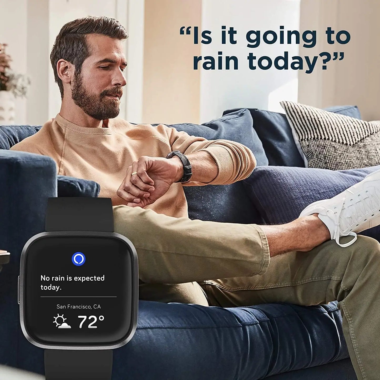Fitbit Versa 2 – Health & Fitness Smartwatch with Heart Rate & Alexa