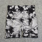 Women’s High-Waist Tie-Dye Yoga Shorts – Seamless Workout & Cycling Shorts