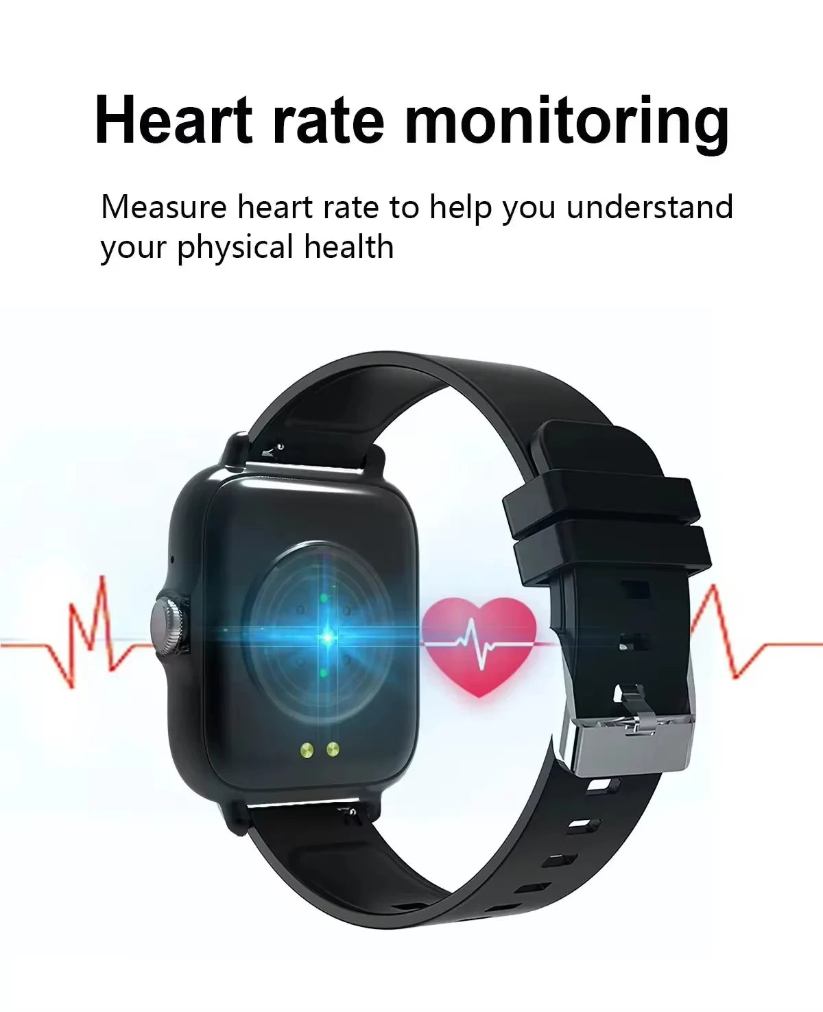 Xiaomi Smart Watch – Waterproof Fitness Tracker with Heart Rate Monitor