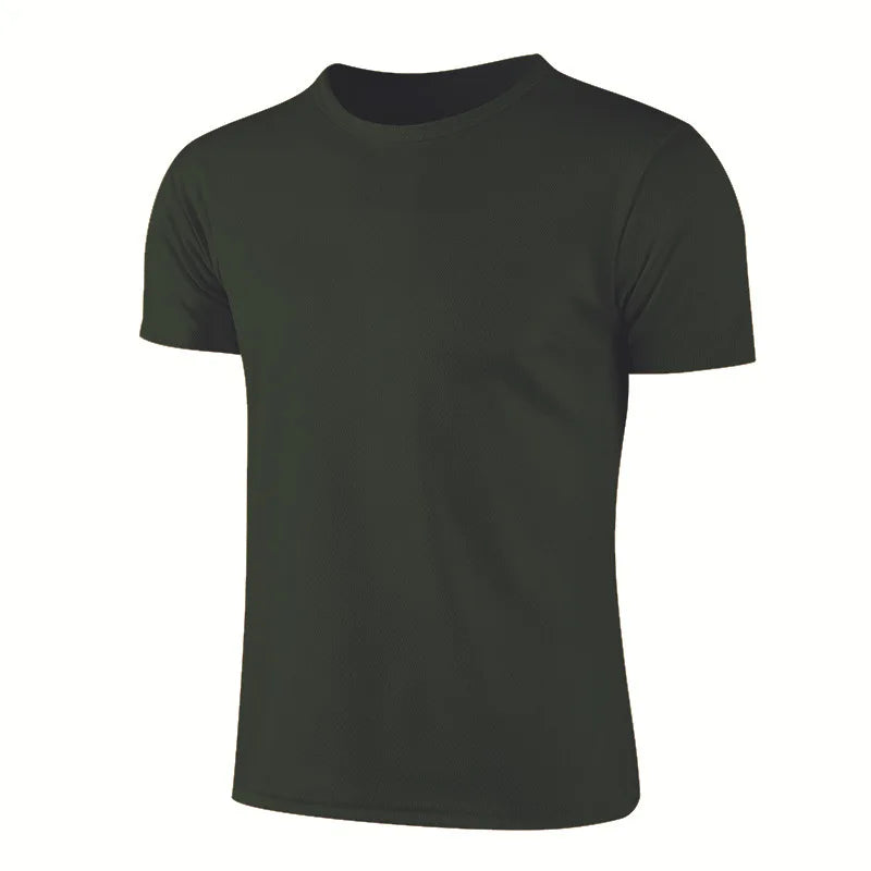 Men’s Quick-Dry Sport T-Shirt – Short Sleeve Gym & Running Fitness Shirt
