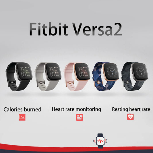 Fitbit Versa 2 – Health & Fitness Smartwatch with Heart Rate & Alexa