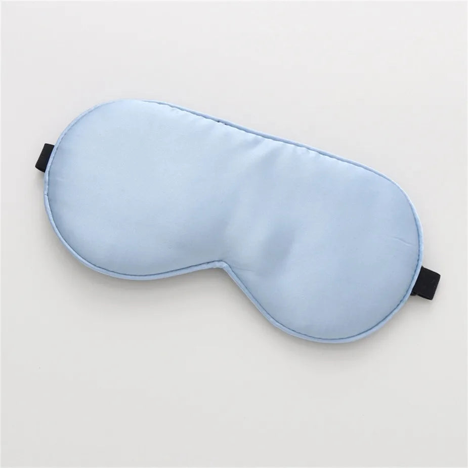 100% Silk Sleep Mask – Natural Eye Mask with Adjustable Strap