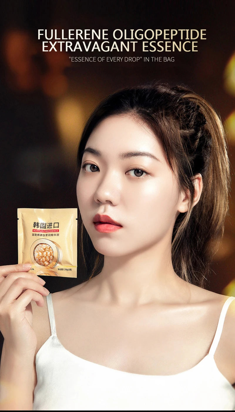 Collagen Face Serum Capsules – Anti-Wrinkle, Firming & Whitening with Hyaluronic Acid