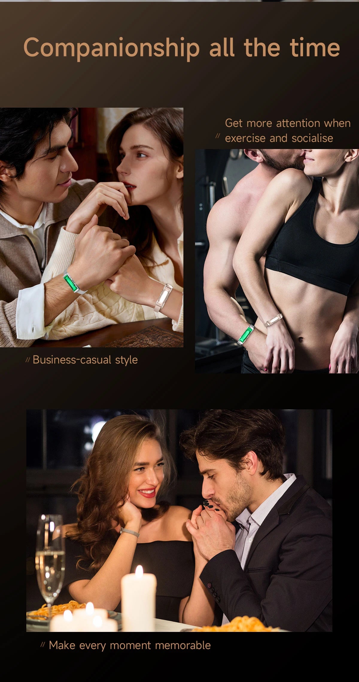 LIGE Smart Fitness Tracker – Heart Rate & SpO₂ Smart Bracelet