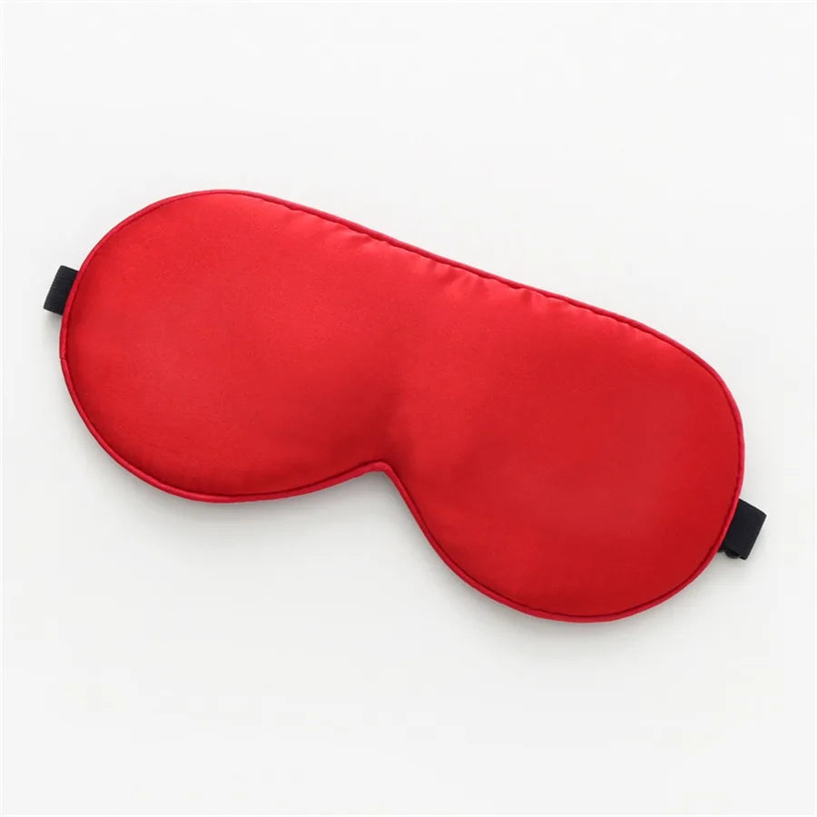100% Silk Sleep Mask – Natural Eye Mask with Adjustable Strap