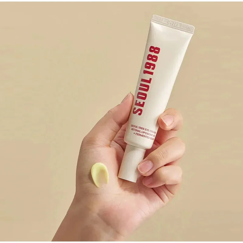 Korean 1988 Retinol Face Serum – Black Ginseng, Niacinamide & Vitamin C Anti-Aging Ampoule for Firming and Wrinkle Care