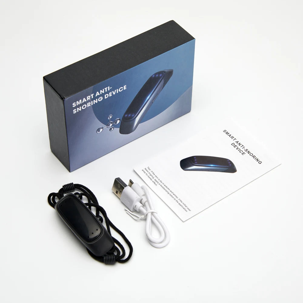 Shortened Product Title: EMS Pulse Anti-Snoring Device – Portable USB Sleep Apnea Aid