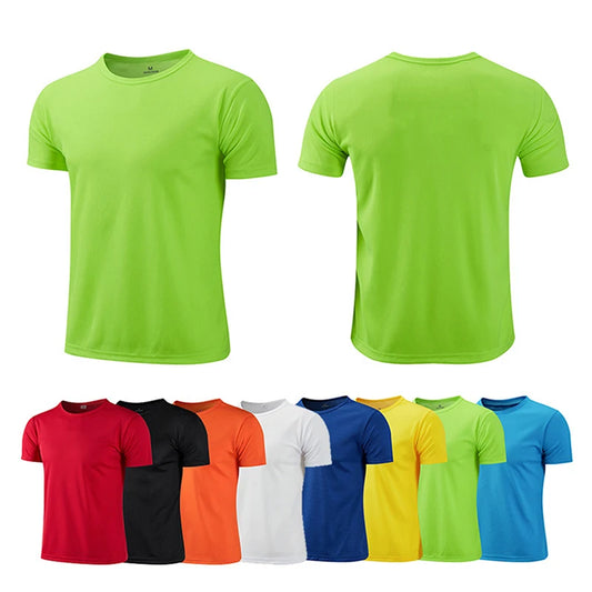 Men’s Quick-Dry Sport T-Shirt – Short Sleeve Gym & Running Fitness Shirt
