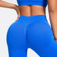 NCLAGEN Women’s Seamless Ribbed Leggings – High Waist Scrunch Bum Yoga & Gym Tights