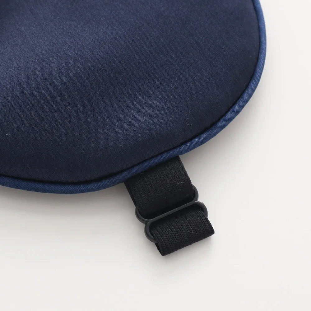 100% Silk Sleep Mask – Natural Eye Mask with Adjustable Strap