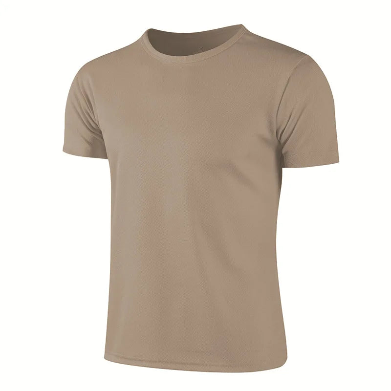 Men’s Quick-Dry Sport T-Shirt – Short Sleeve Gym & Running Fitness Shirt