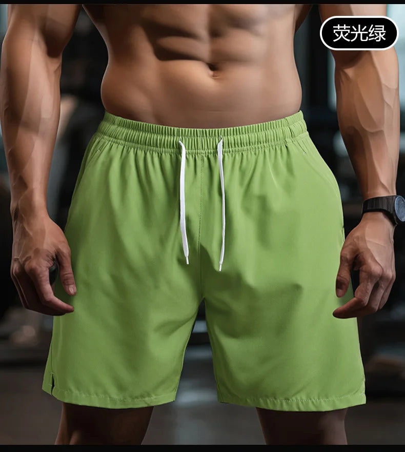 Men’s Quick-Dry Sport Shorts – Breathable Running & Tennis Fitness Shorts