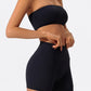 Ctenkevet Women’s Fitness Set – Strapless Sports Bra & Crop Top