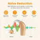 Rechargeable Hearing Aid – Wireless BTE Sound Amplifier with Magnetic Charging