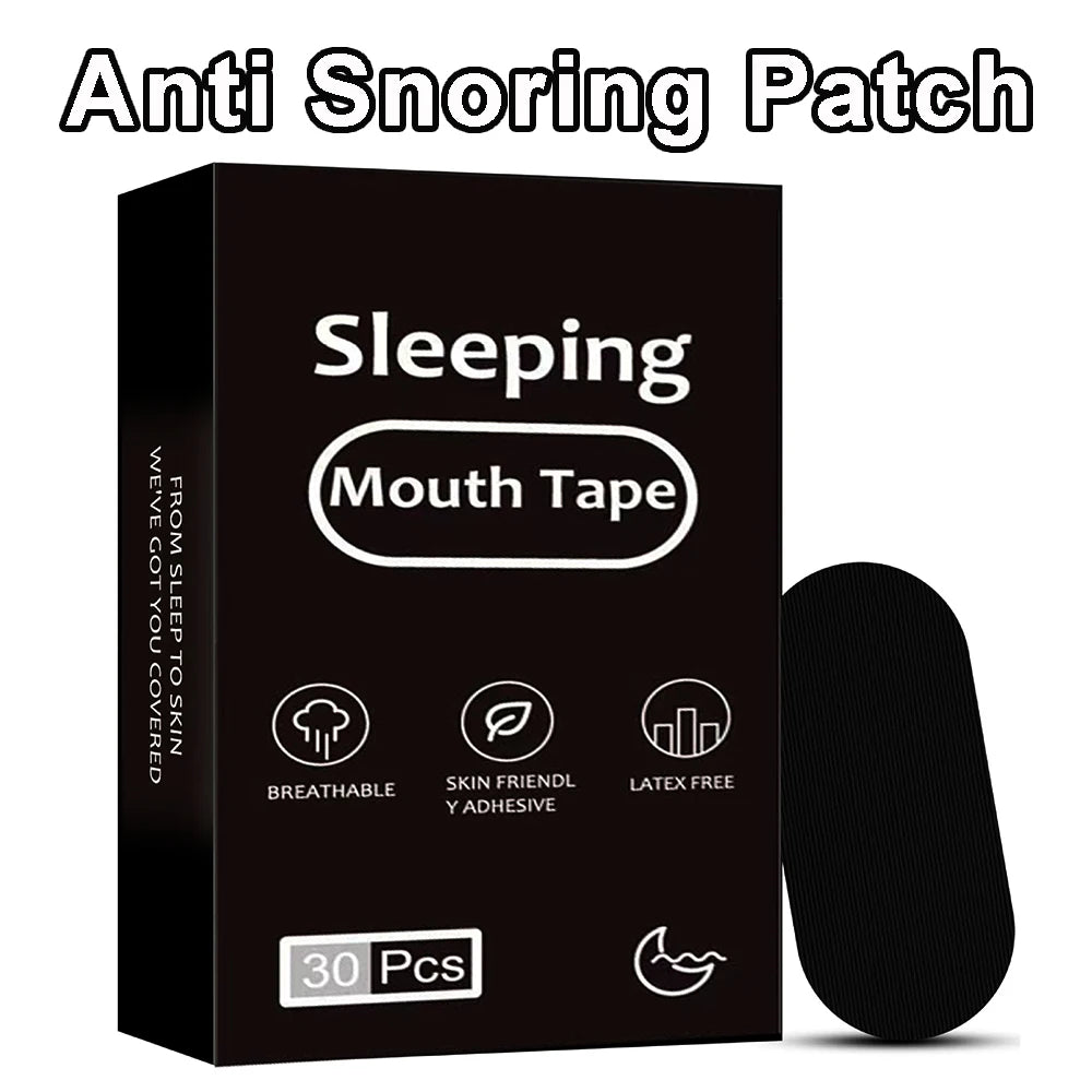 Anti-Snoring Mouth Tape – Sleep Strips for Better Breathing (30/60/90/150pcs)